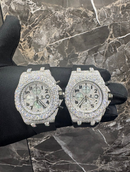 2-Piece Band Moissanite Set